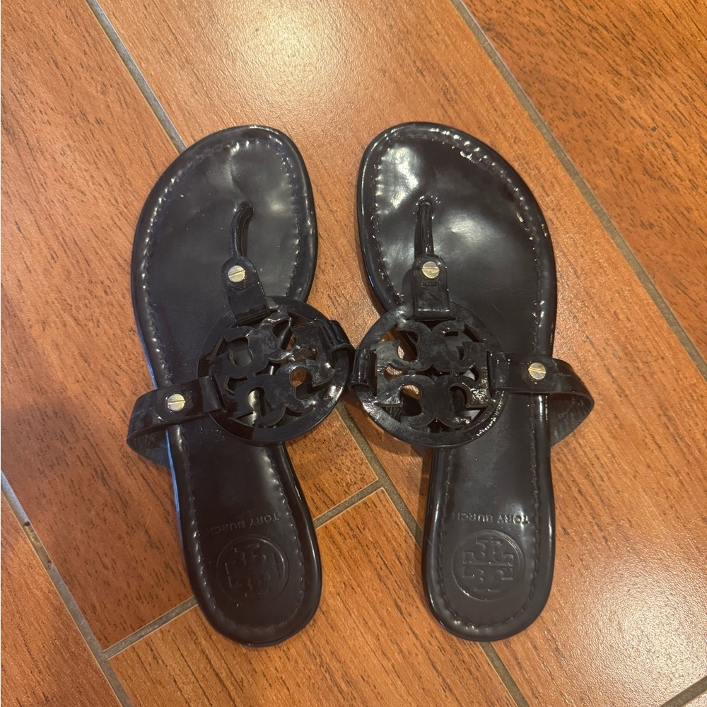 Tory Burch Black Miller Sandals